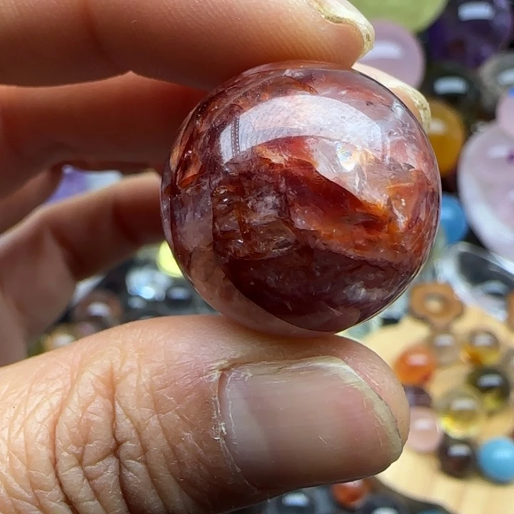 珠宝半成品水晶未镶嵌2.29厘米