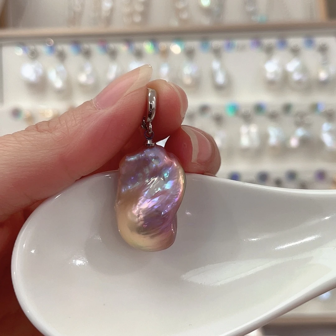 淡水珍珠未镶嵌耳坠