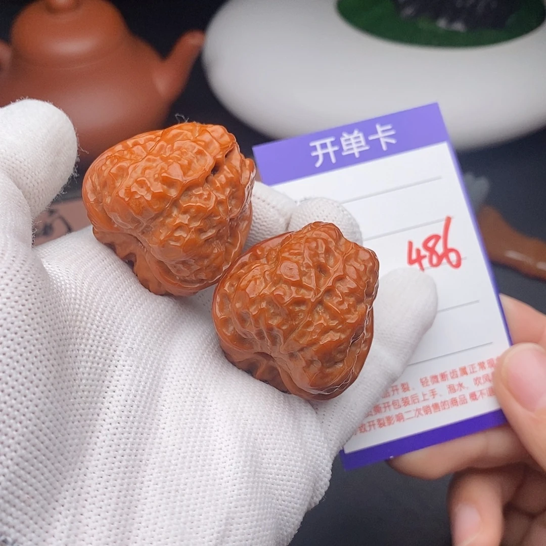 文玩核桃把件37蛤蟆头486