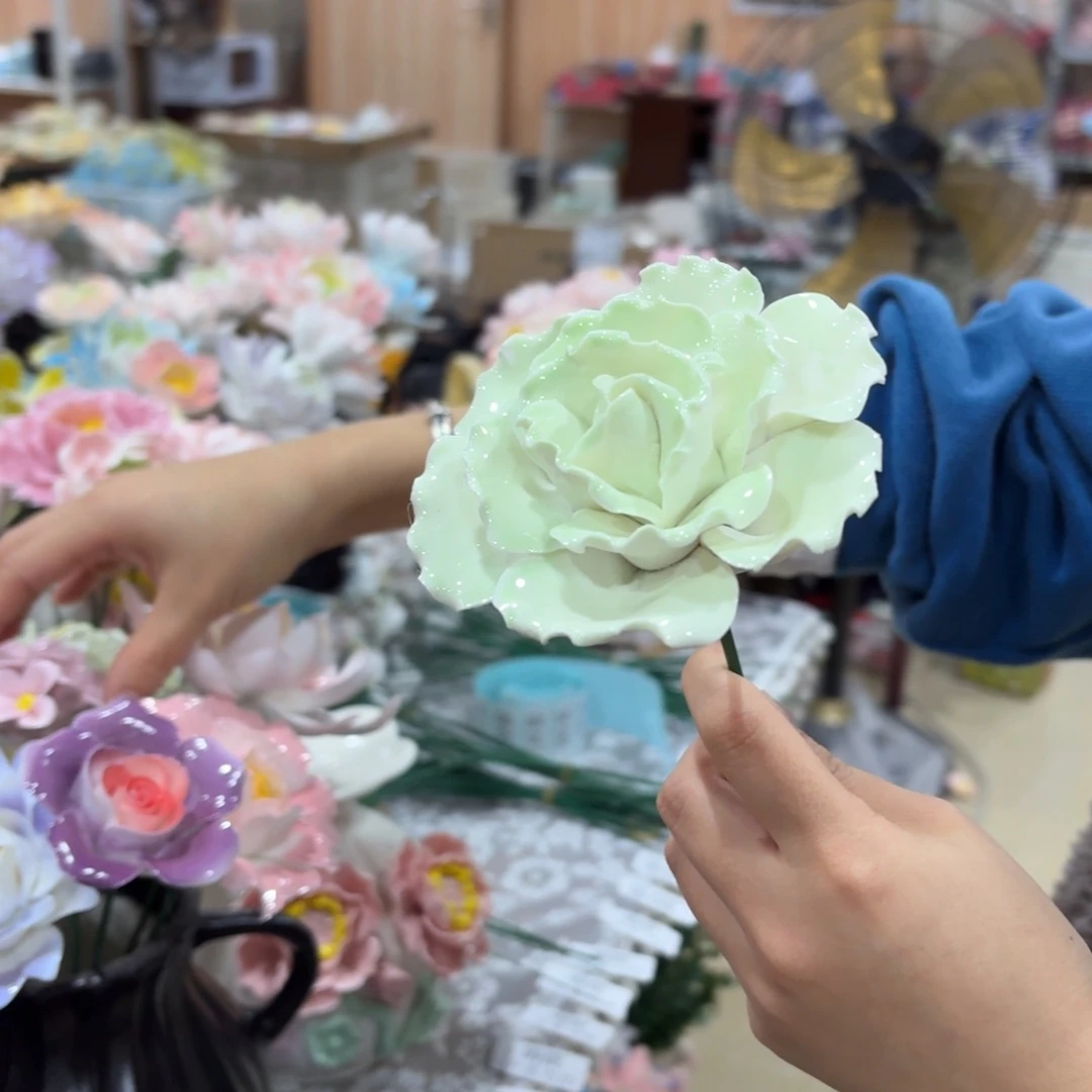 陶瓷花，20发货，退款拉黑