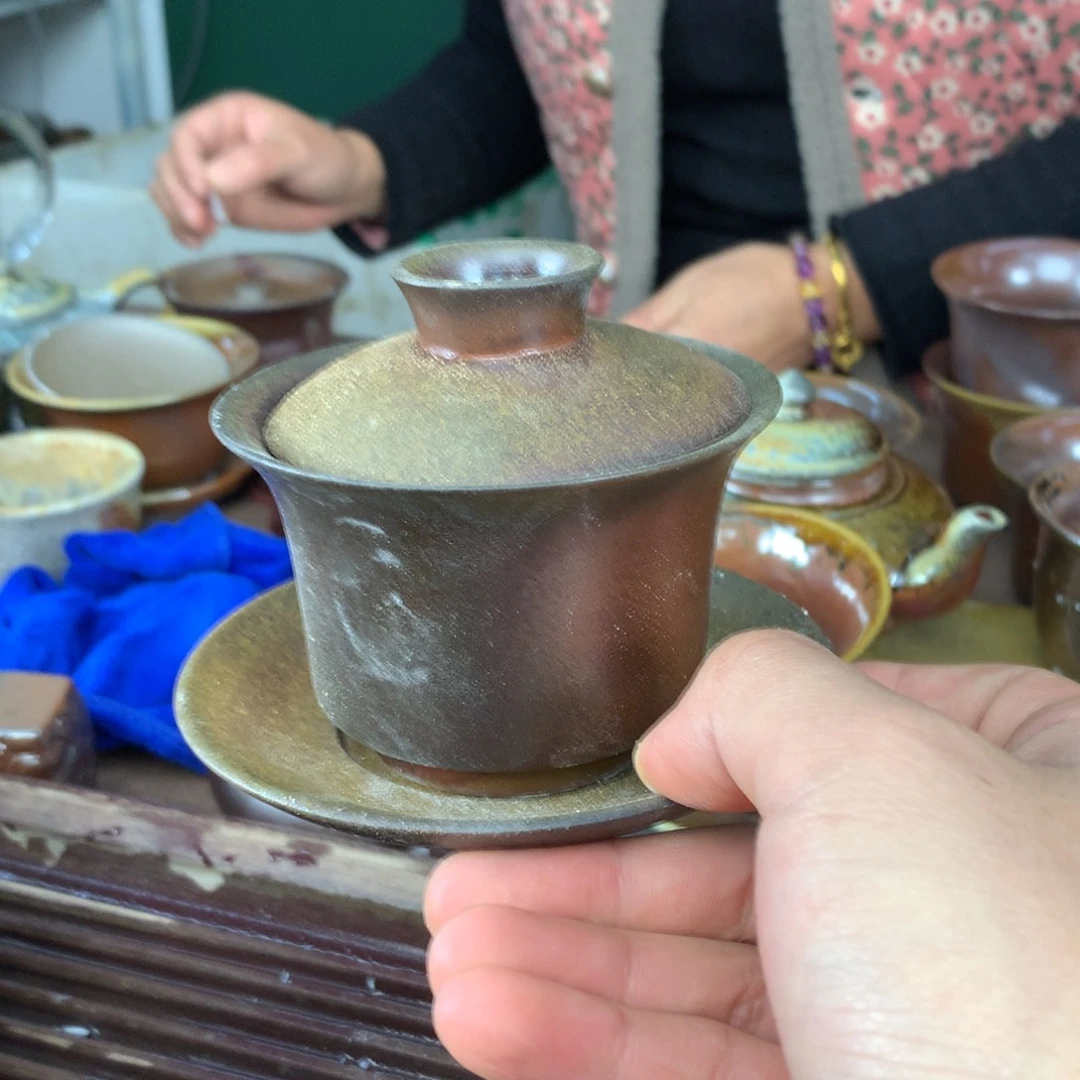 紫砂柴烧纯自然柴烧