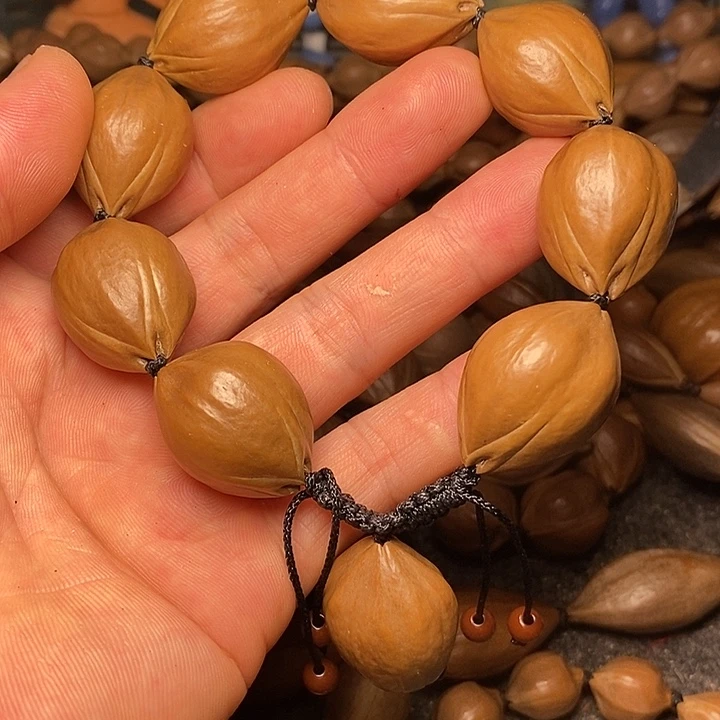 橄榄核手串2.1四花46
