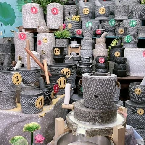 石头手工石头炉子v款带铁内胆