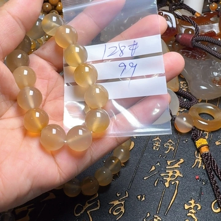 玛瑙/玉髓颈饰未镶嵌锦*128