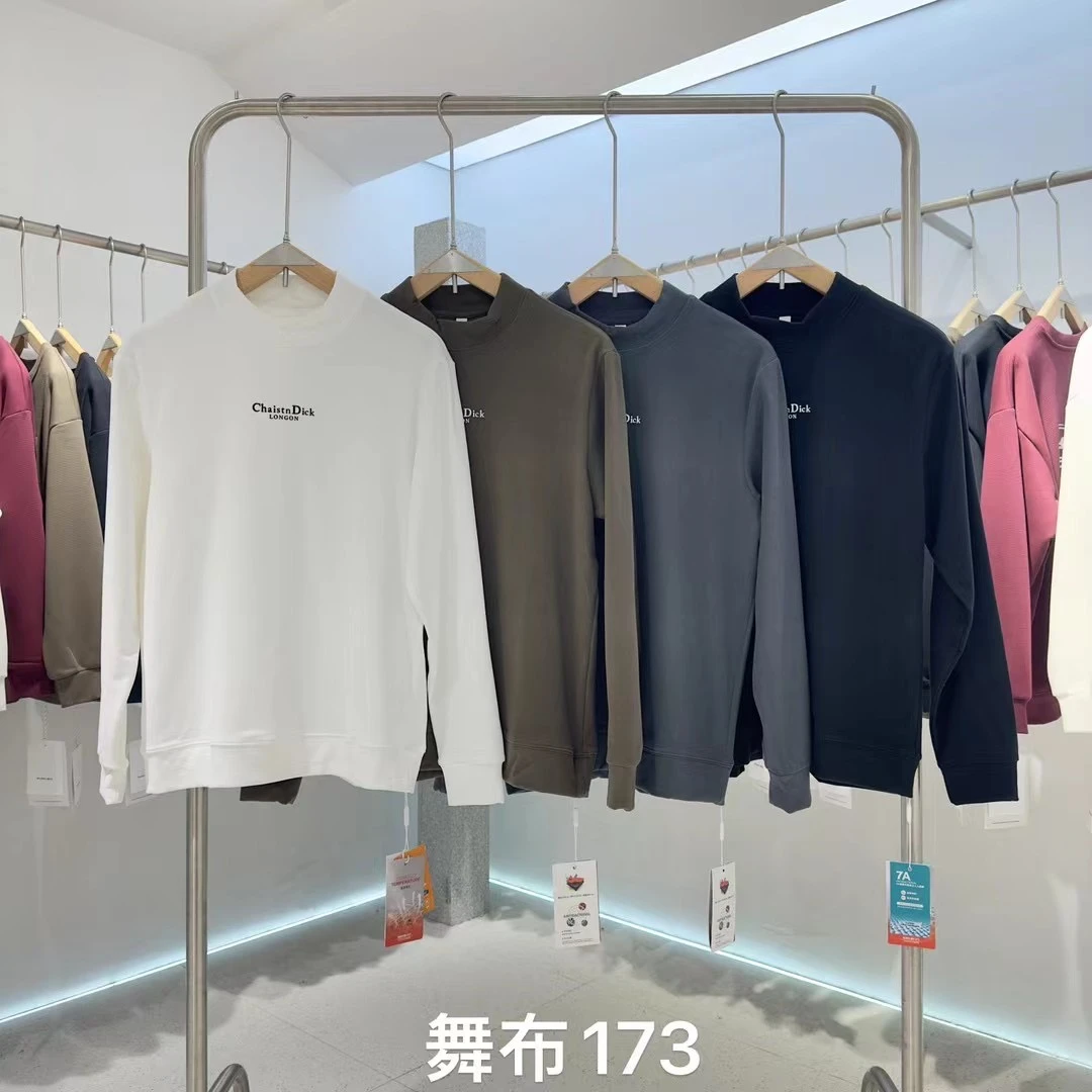 【科技保暖升温快双面暖绒高克重】结构剪裁情侣重磅卫衣内搭Z-173