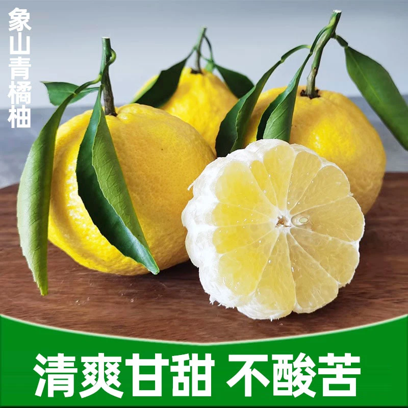 正宗象山青香黄金贡橘橘柚纯甜无酸桔柚新鲜甜小柚子大果