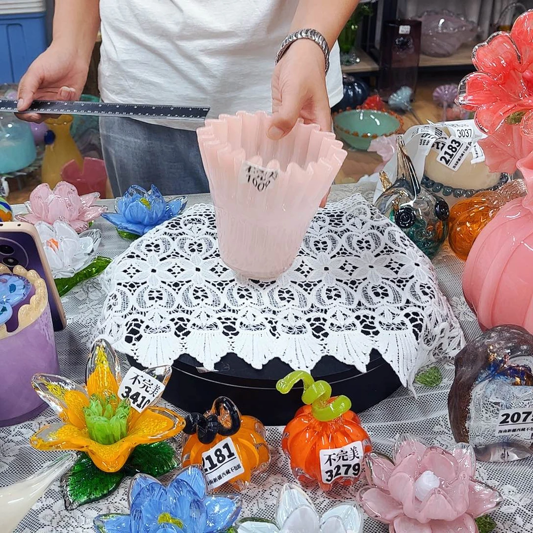 1009 家悦琉璃工艺品不完美