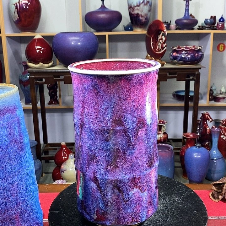 瓶三*中国神垕精品钧瓷