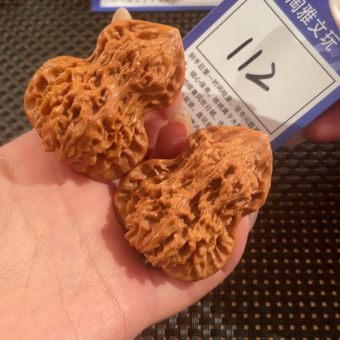 文玩核桃把件112号53尺葫芦