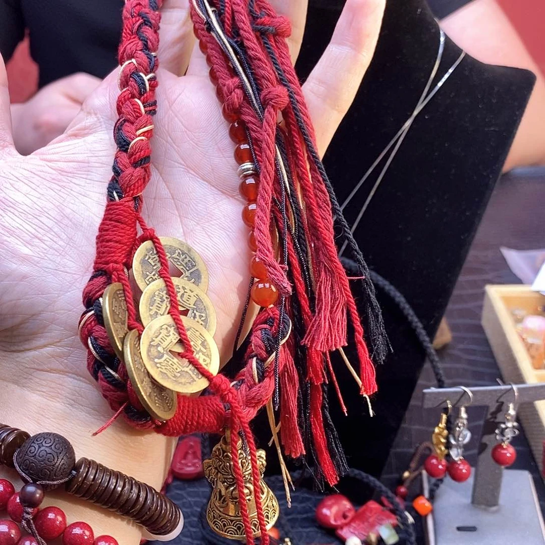 Z***z天然辰砂朱砂山鬼钱