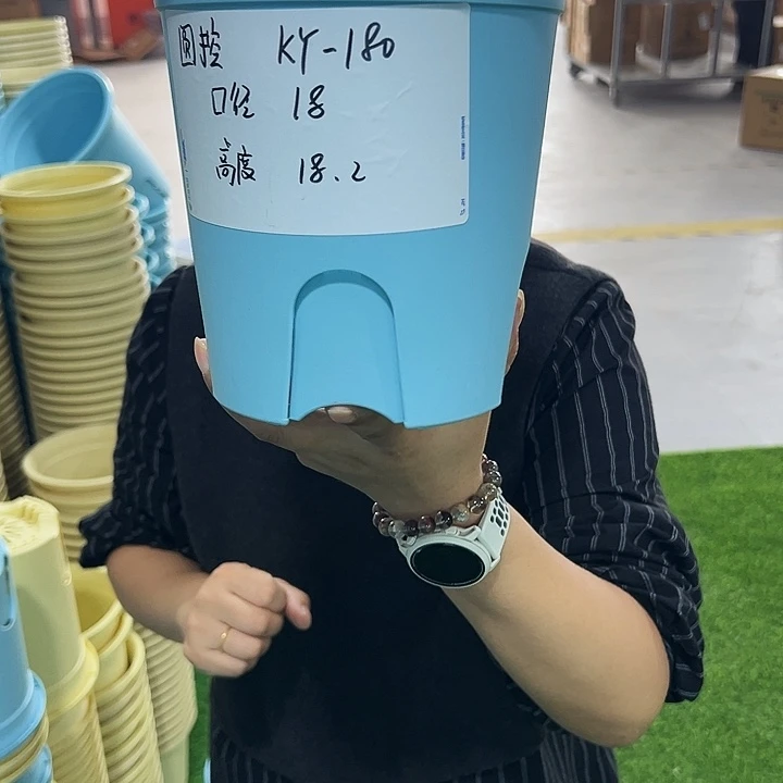 特价圆控口18高18蓝色无托5只