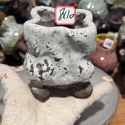 粗陶花盆制作就这样了哈