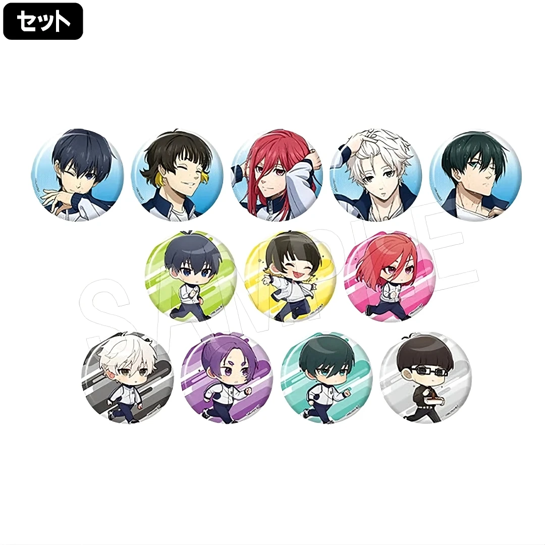 「蓝锁浮浮！」训练服Q版正比随机闪周边徽章盲盒代拆001