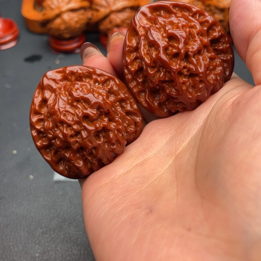 把件文玩核桃官帽