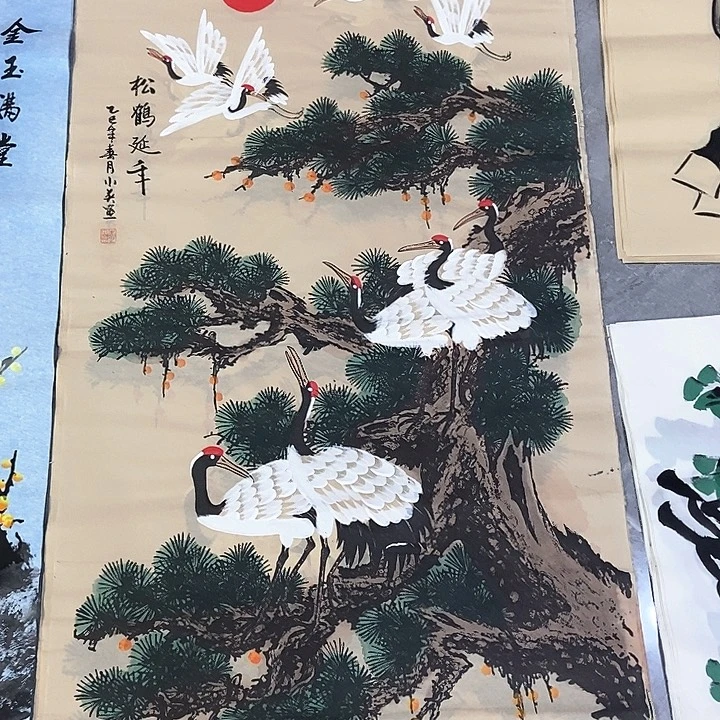 小周画廊的直播间