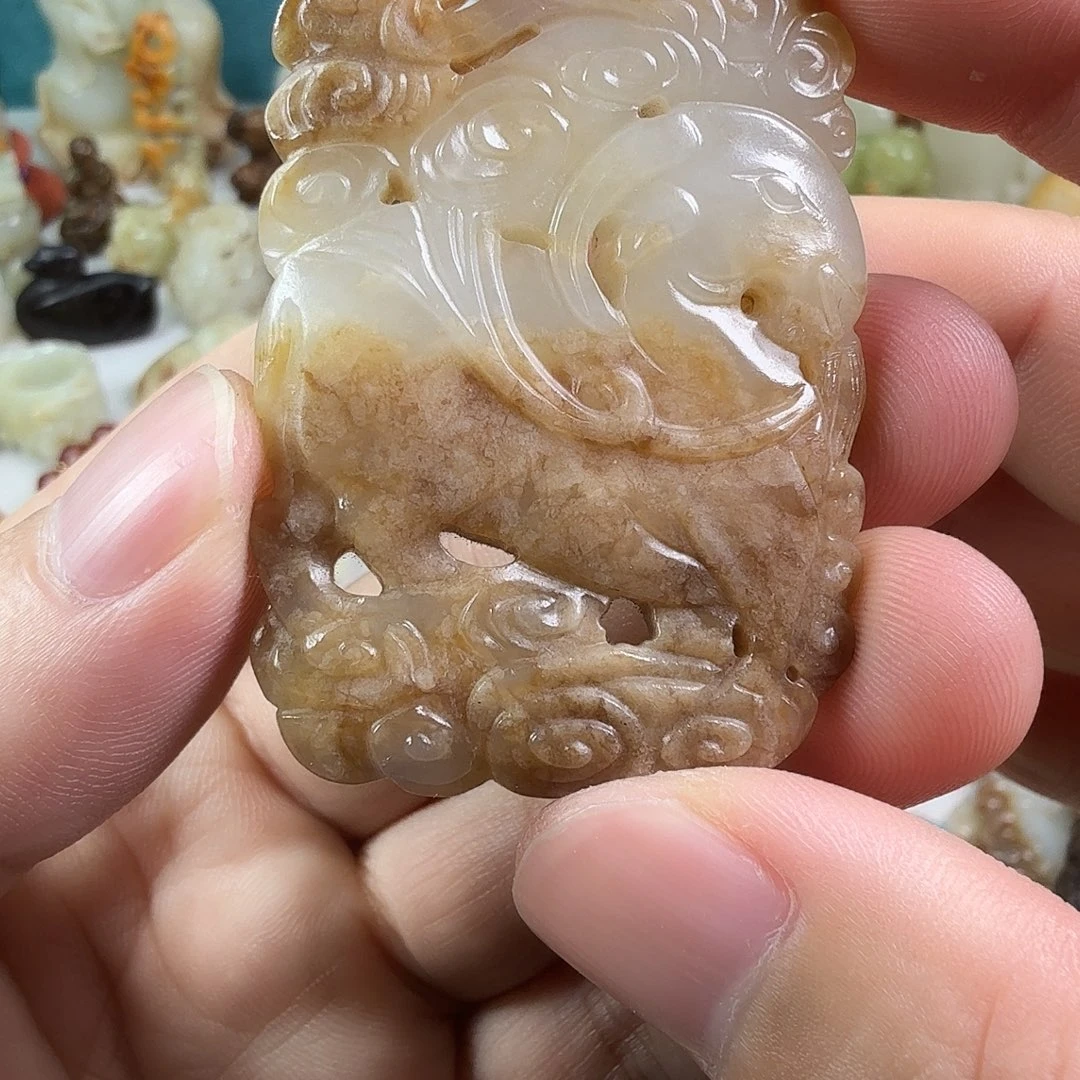 日***阳和田玉未镶嵌手链