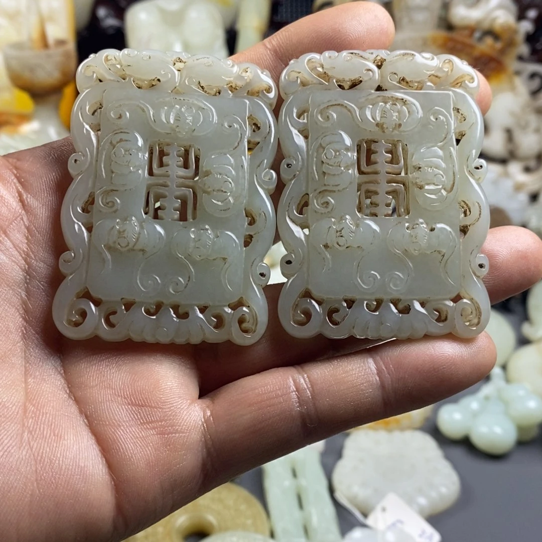 和田玉（糖玉）未镶嵌颈饰