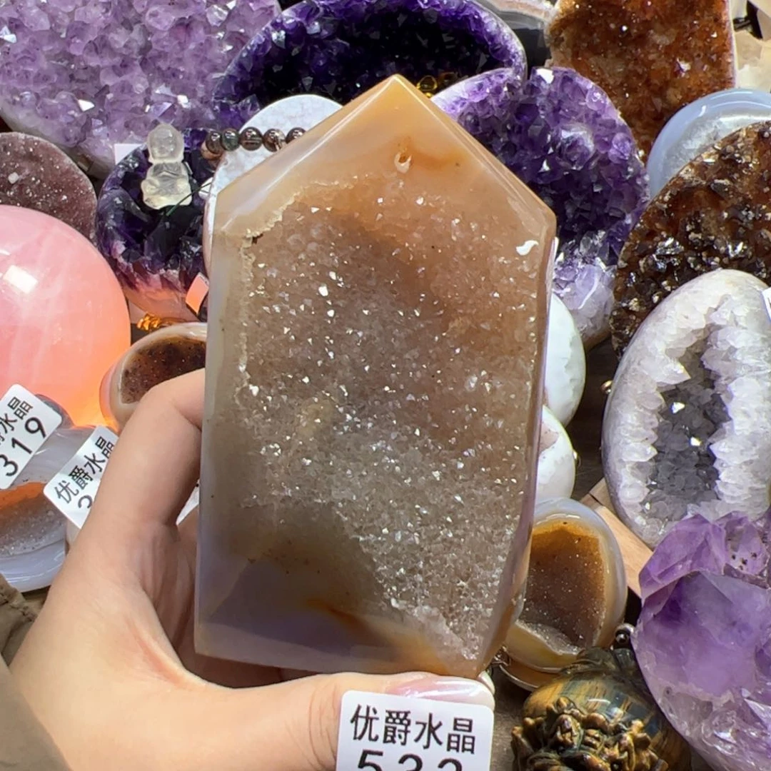 未镶嵌大型摆件（非配饰）紫晶533