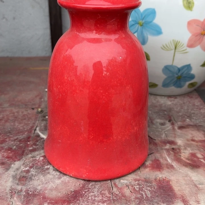 微瑕景德镇手工陶瓷花瓶