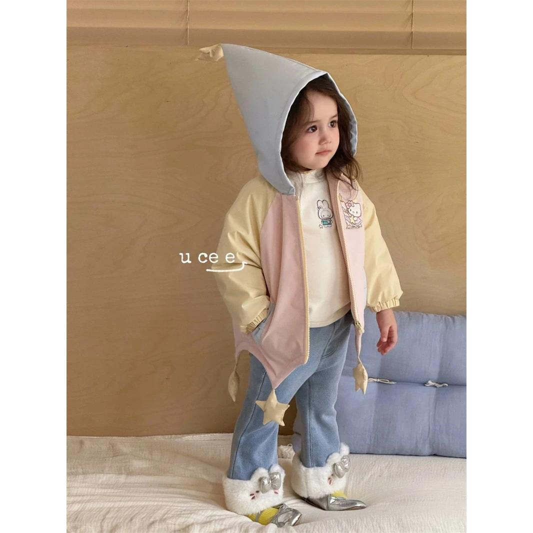 釉兮·25冬～星星连帽外套S2968（童装）