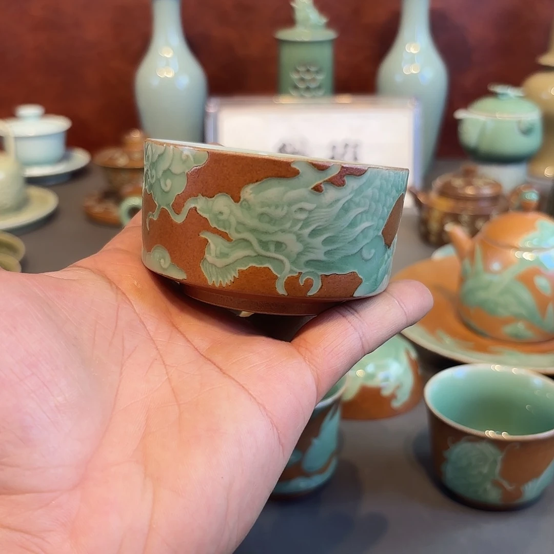 瓷片龙泉青瓷福利青瓷