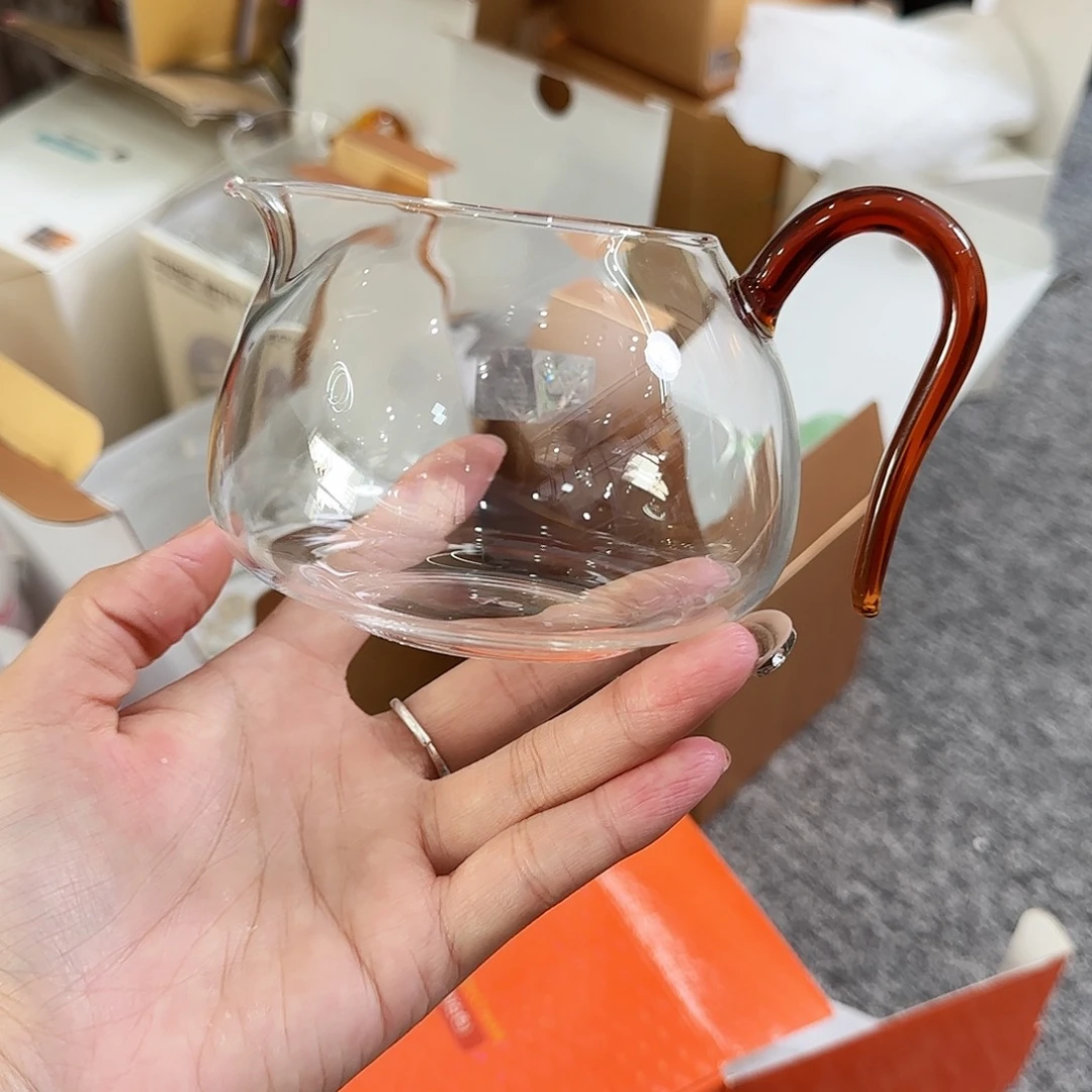 禾器琥珀色淡然公道杯