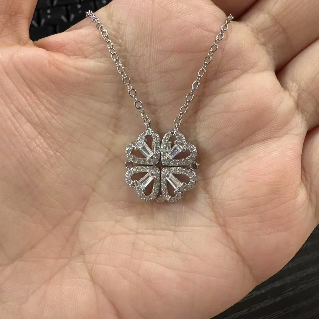 吊坠足银   【楠姐专享】四叶草项链吊坠