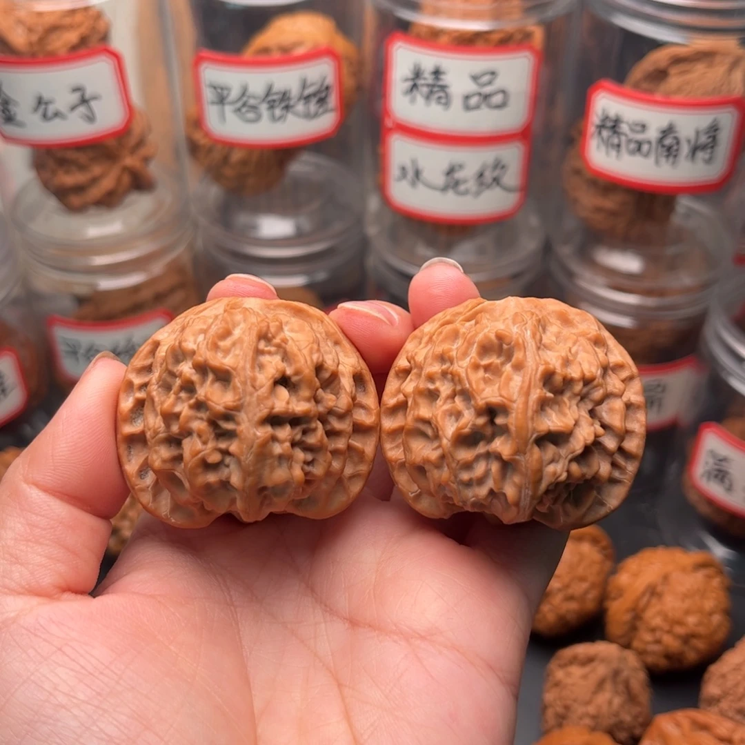 文玩核桃把件43.5全品房山苹果园