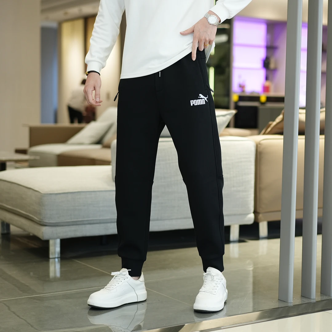 2025秋季空气棉百搭运动休闲透气男常规系带运动长裤裤子亚洲版型