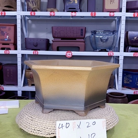 紫砂花盆宜兴紫砂厂