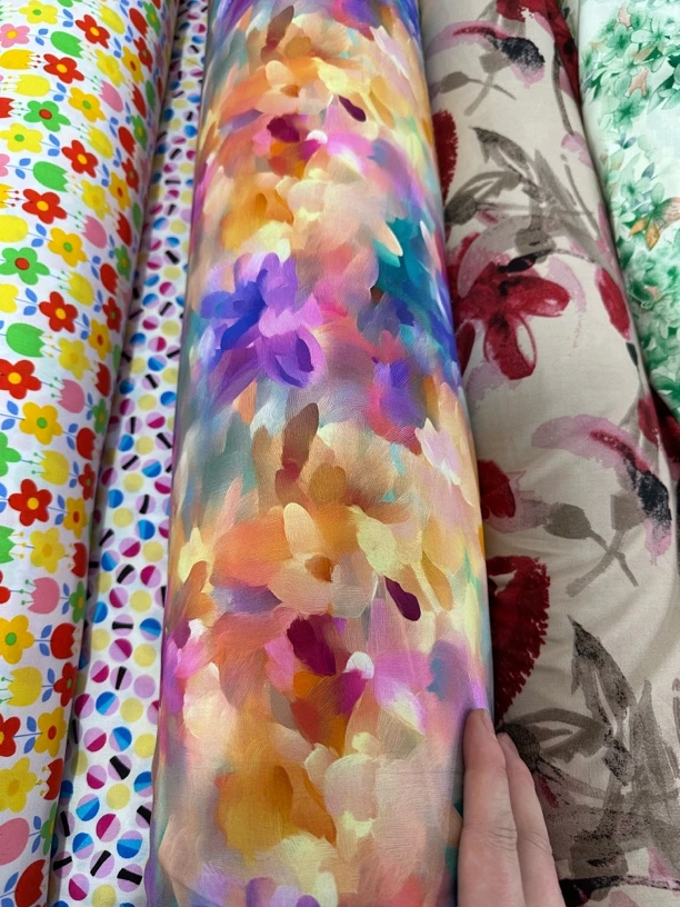 人造棉布料5米（±5厘米）裁剪产品不支持退换货幅宽1.45米Z