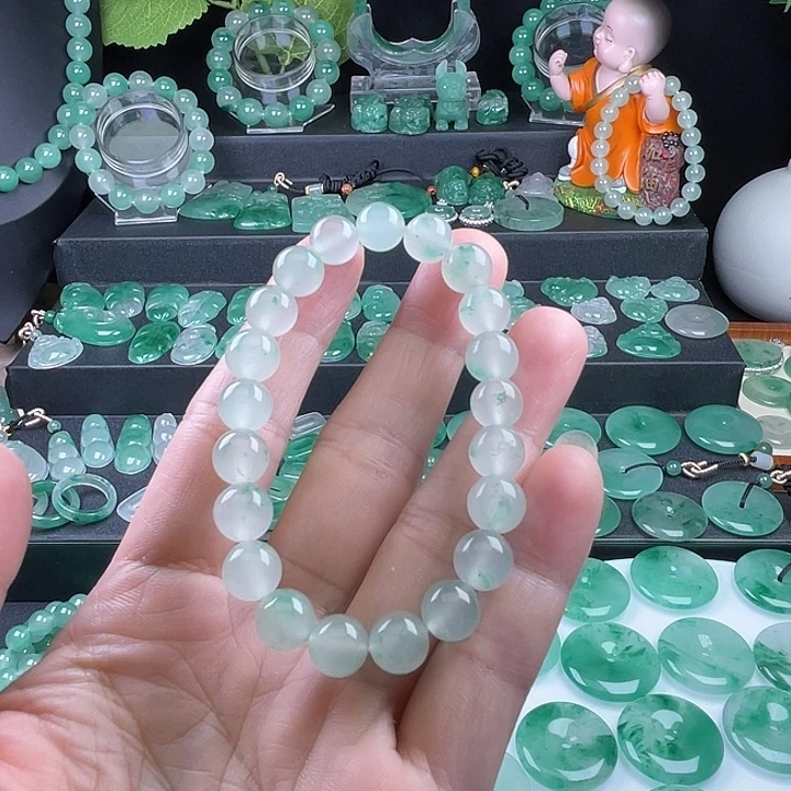 石英质玉未镶嵌手串