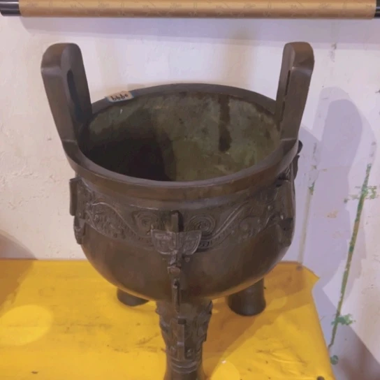 铜中古工艺品摆件