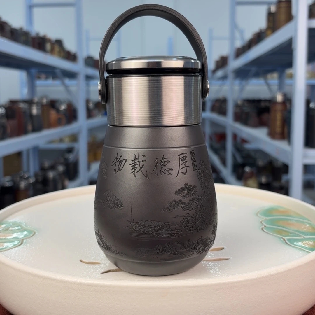 宜兴原矿紫砂杯子