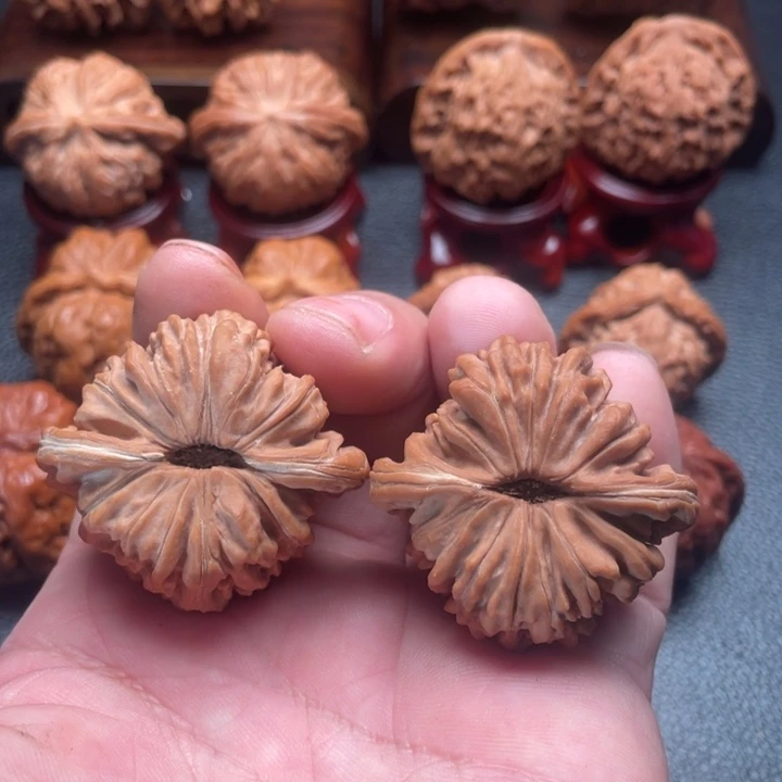 吊坠文玩核桃44四座楼