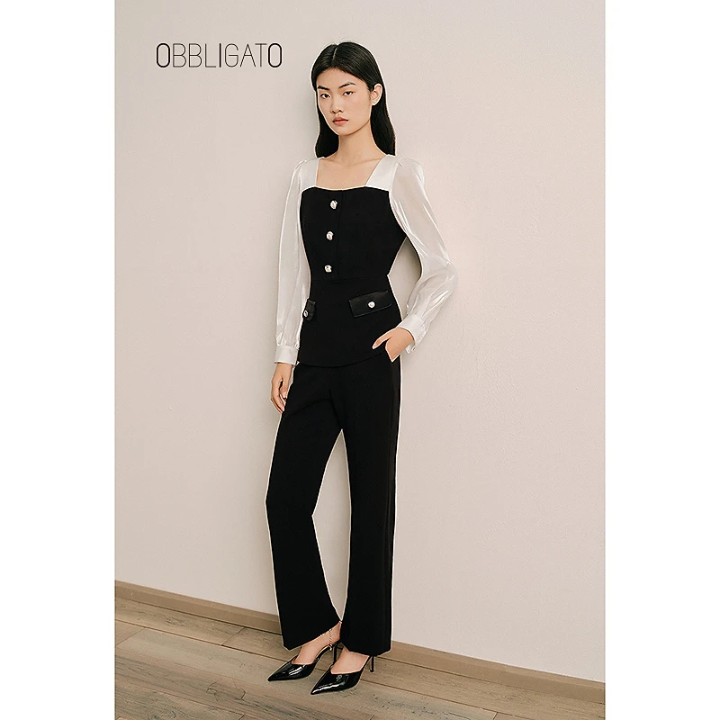 OBBLIGATO奥丽嘉朵1C65170020/1C65120020专选2025春季新品上衣