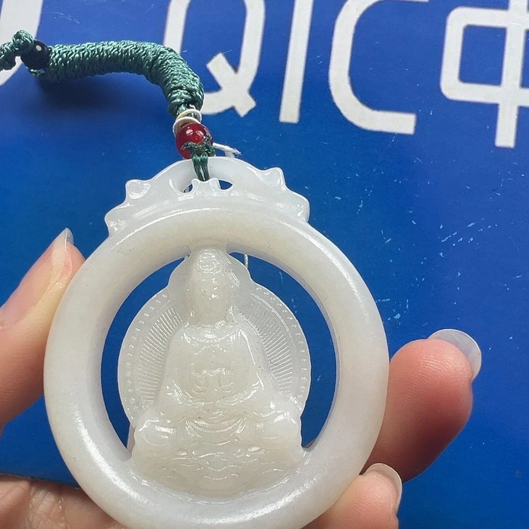 老***九和田玉未镶嵌挂件