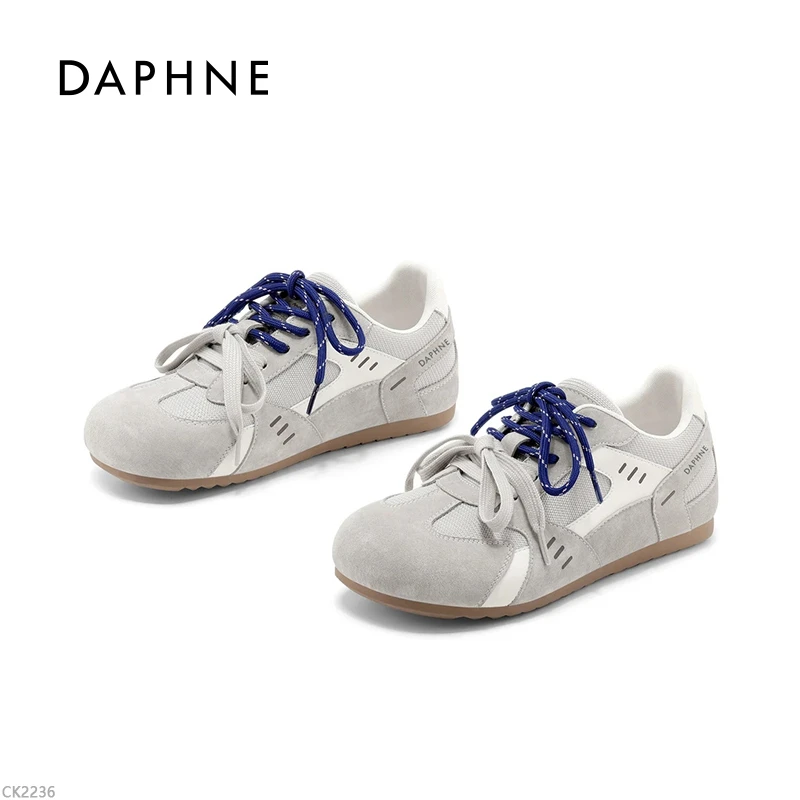 Daphne/达芙妮德训鞋增高女鞋2025秋夏季新款百搭网红爆款休闲鞋W