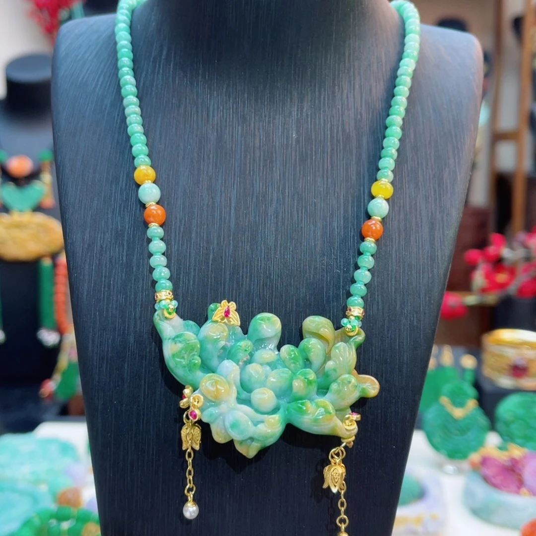 翡翠颈饰合金48小时鉴赏期