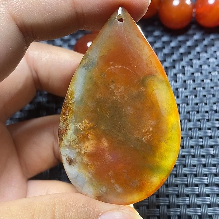 拼***天玛瑙/玉髓颈饰未镶嵌