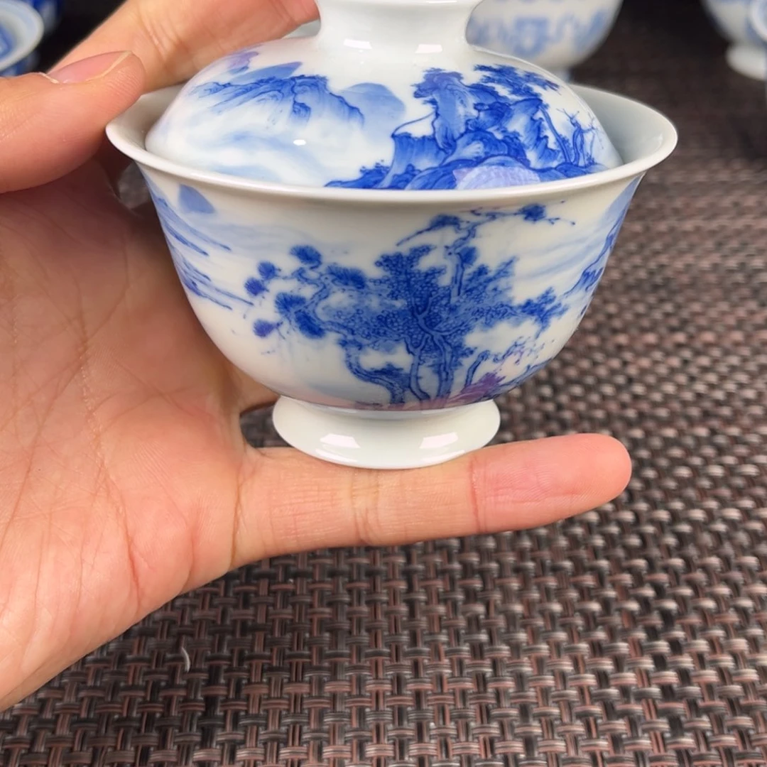 瓷片景德镇陶瓷杯子