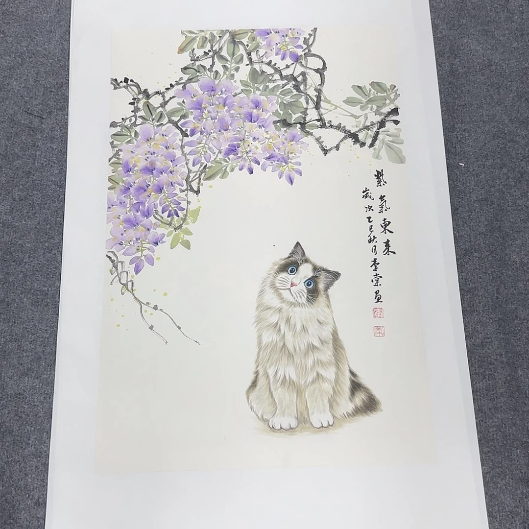 国画68*45纯手绘李棠