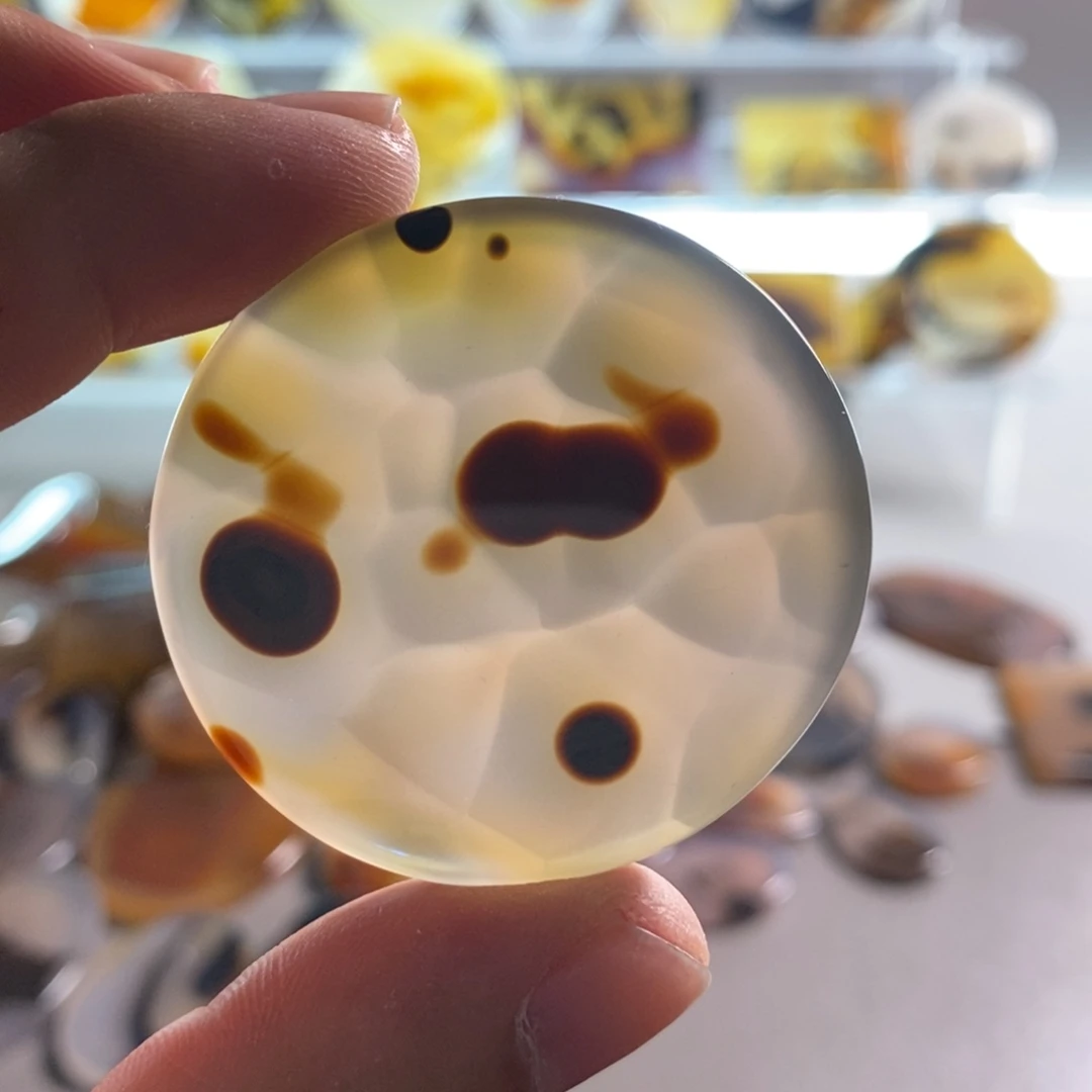 玛瑙/玉髓合金颈饰