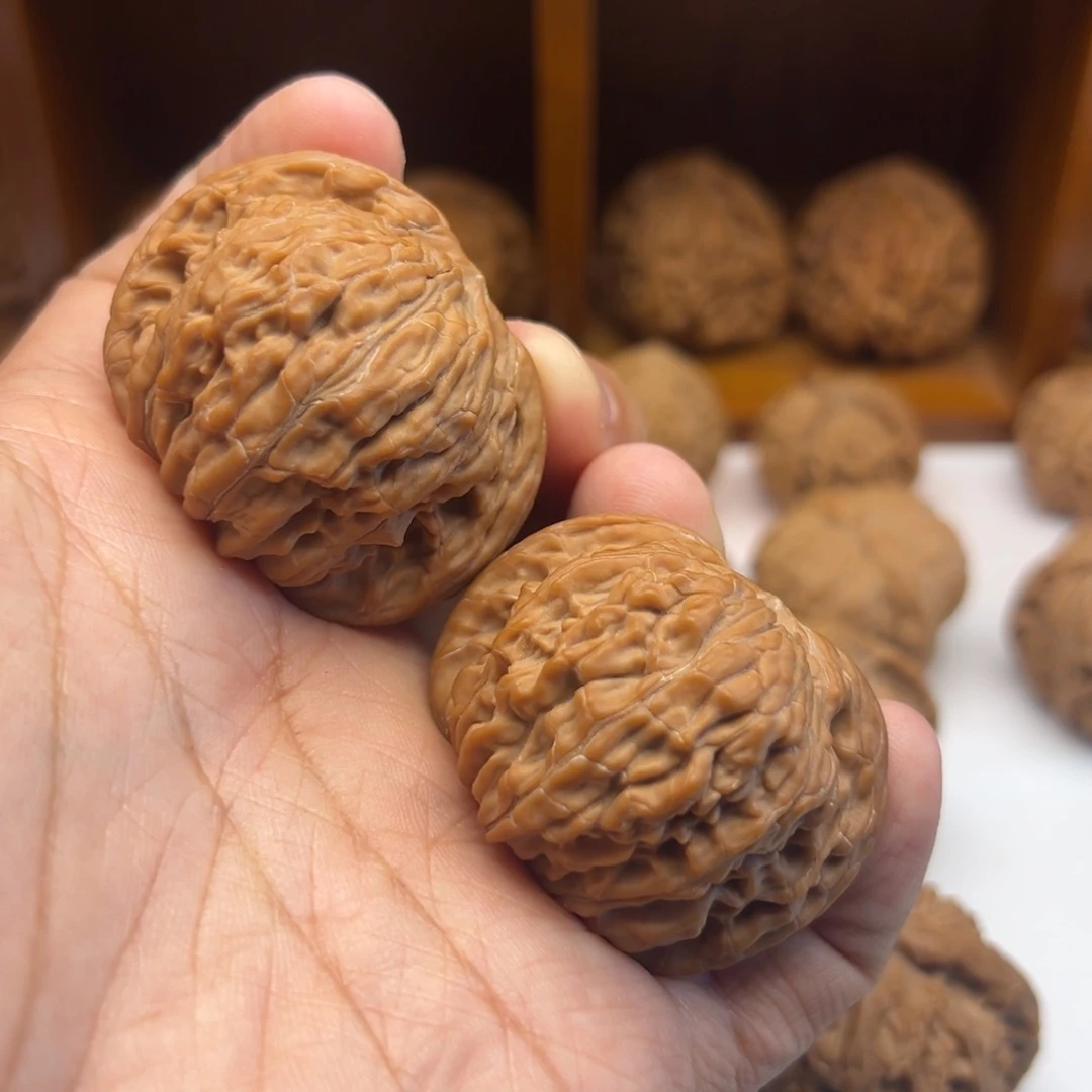 吊坠文玩核桃43加全品磨盘