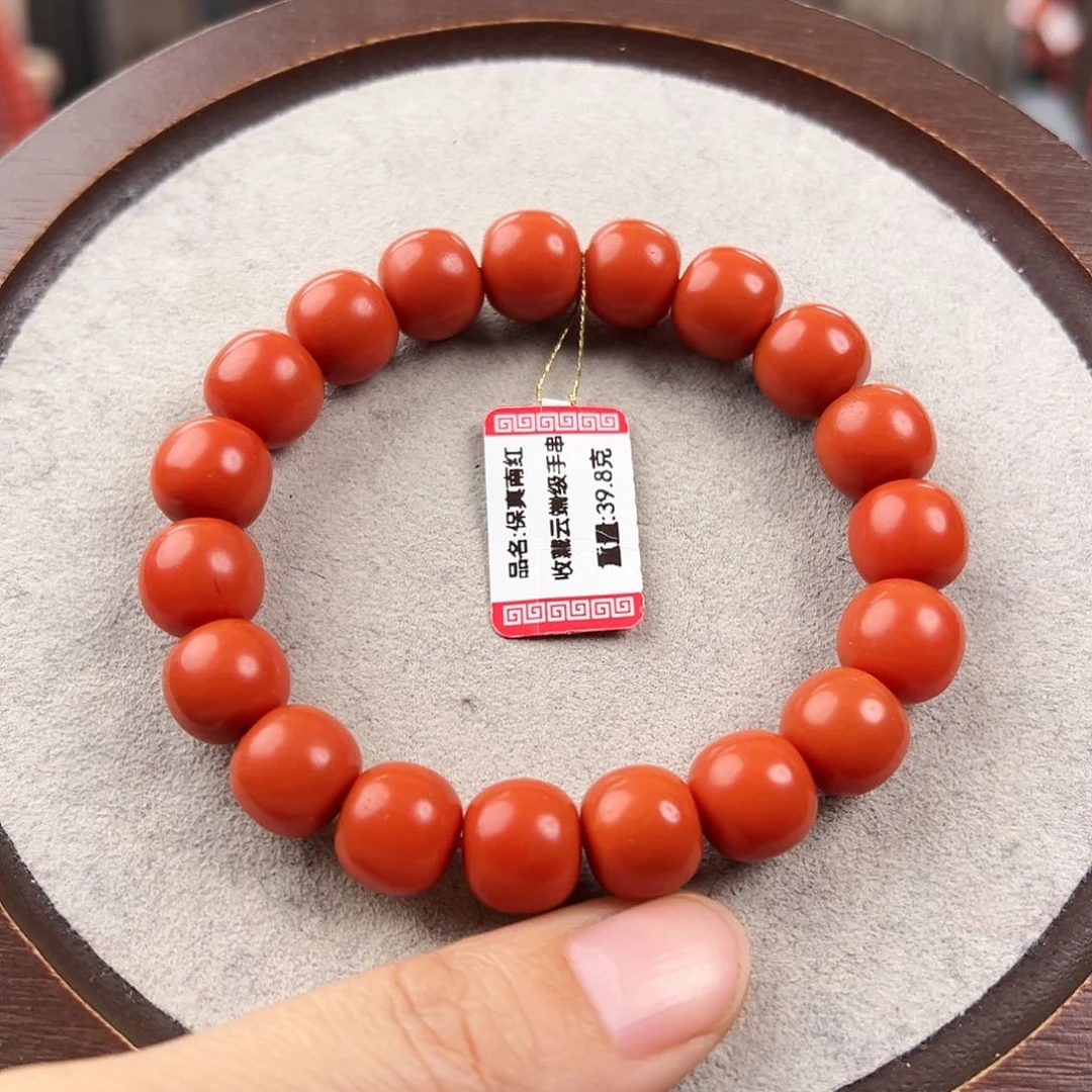 南红玛瑙手串未镶嵌