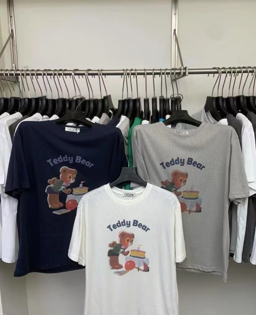 Uncle Be#圆领百搭字母小熊短袖T#7280【正价】