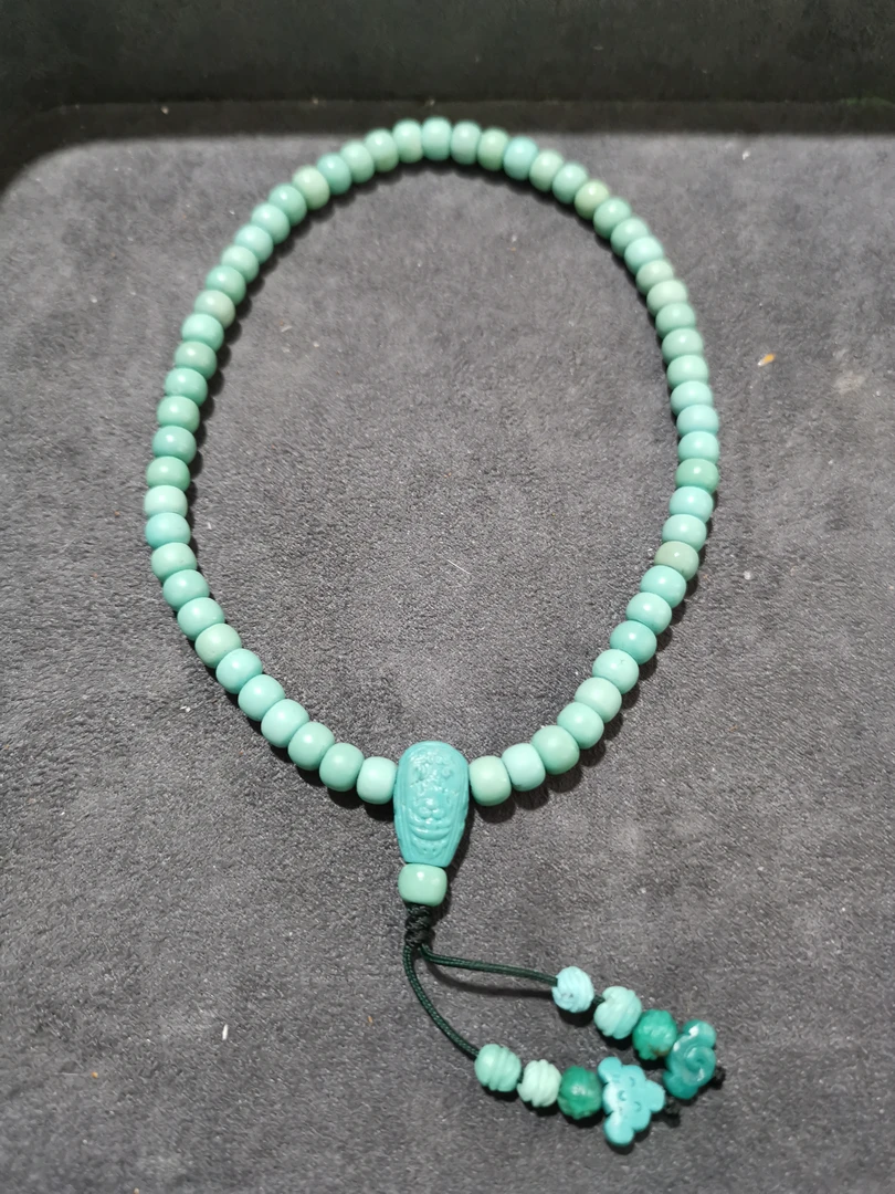 文玩绿松石小老型