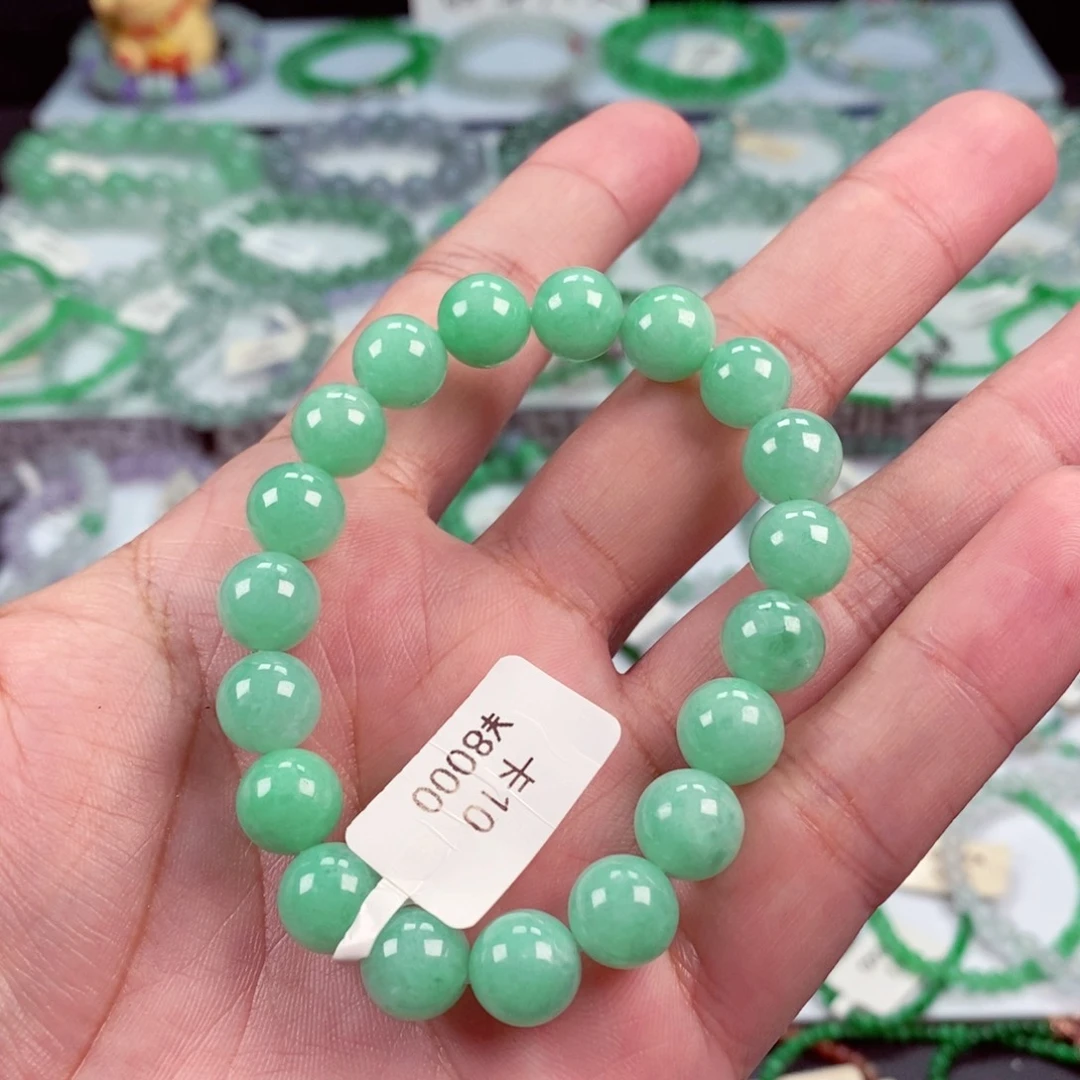 未镶嵌手链翡翠卡10