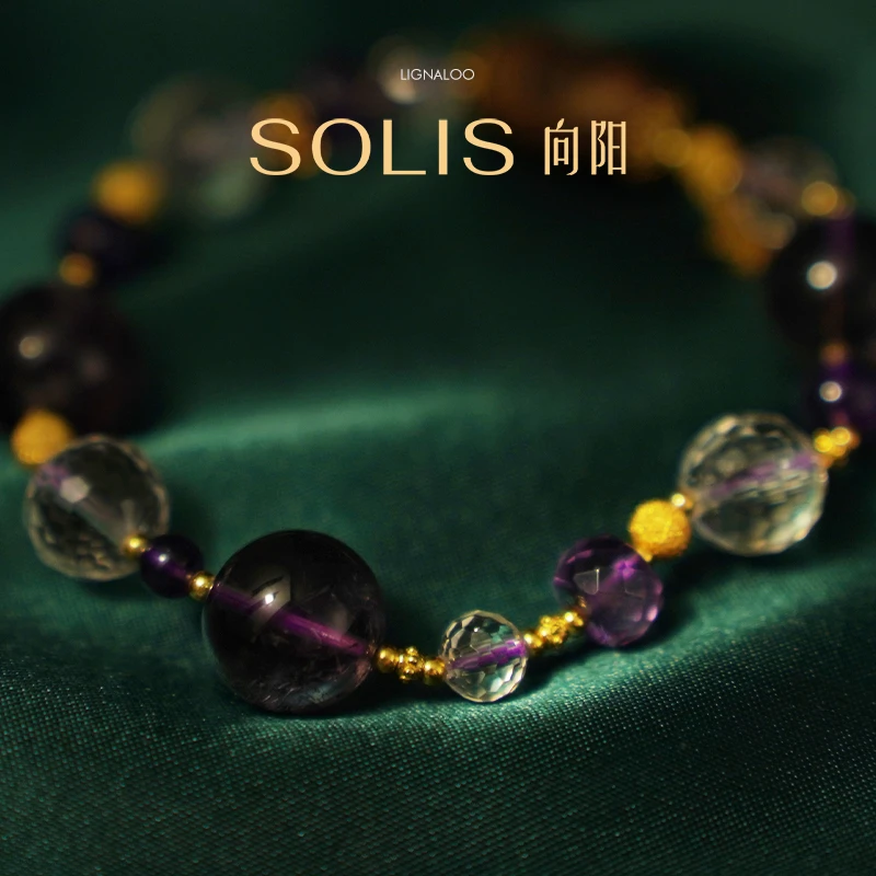 沉香【向阳SOLIS】逃之夭夭·奇楠留疤水晶手串