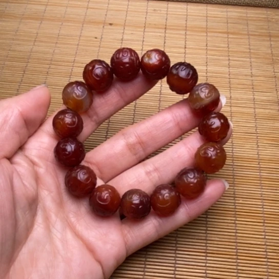 玛瑙/玉髓手链未镶嵌